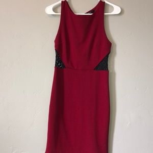 forever 21 red dress